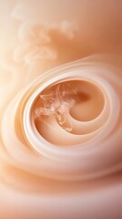 Slow-motion capture of smoke rings expanding and dissipating, with smooth transitions and a dreamlike quality, ideal for moody compositions