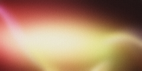Colorful blurry background with a grainy texture and light leak effects