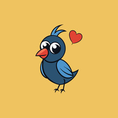 Love Bird Silhouette Clip Art 