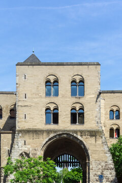 Eigelstein City Gate in Cologne, Germany.