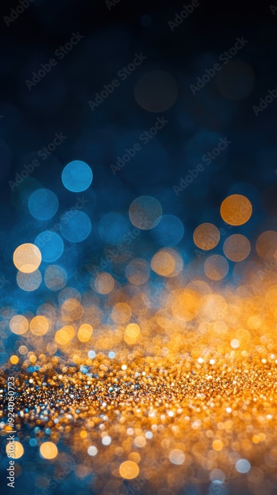 Poster glitter scattered across a smooth surface, creating a sparkling and festive visual effect