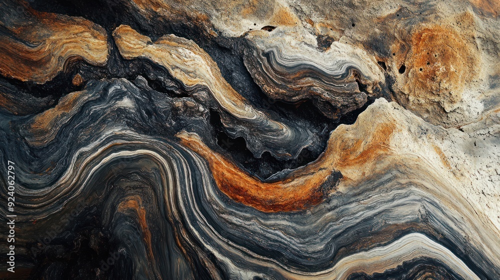 Poster Abstract Swirling Pattern on a Rough Surface