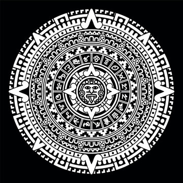 Calendario Solar Moderno tipo Azteca