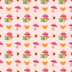 Autumn seamless pattern