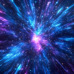 Naklejka premium background with stars