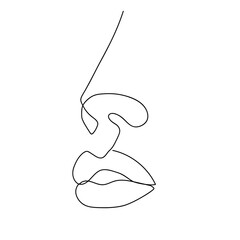 illustration lips