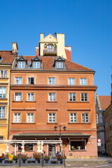 Warsaw, Poland, Europe, 5 August 2024: Churches, historical buildings and streets