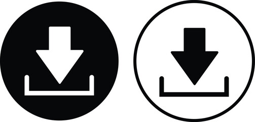 Download icons set. Black line and flat vector collection isolated on transparent background. Contains such icon as Website, Mobile, File, Folder, Cloud and more. Expanded Stroke. upload logo or mark