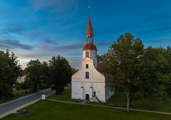 church in the village