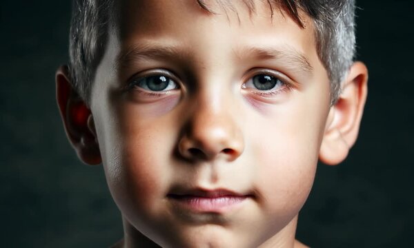 A time-space record of life, from childhood to old age, showing the transformation from a young boy through adulthood to a mature, older man.