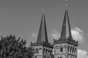 Die Stadt Xanten am Niederrhein