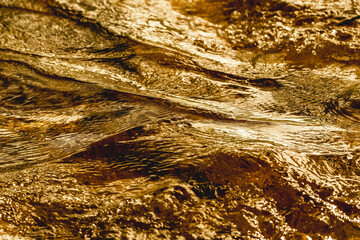 background liquid luxury gold