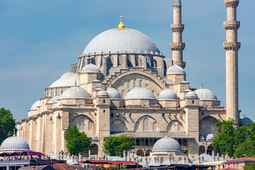 Obraz premium Suleymaniye mosque in Istanbul, Turkey