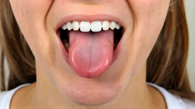 An interesting look at the different shapes and colors of tongues as a reflection of health and individual uniqueness