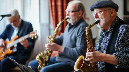 Jazz Band Performing Live