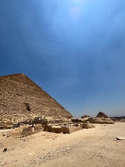 Ancient Pyramid in the Desert