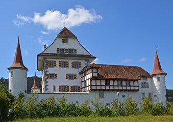 Wasserschloss Wyher bei Ettiswil, Kanton Luzern
