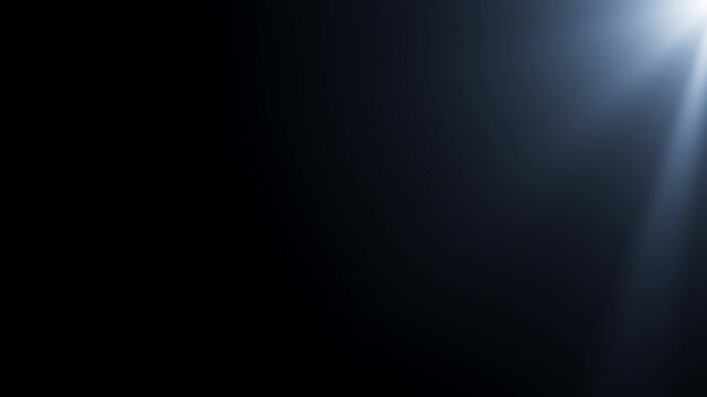 Light Rays (Top right light source - Fade on and fade off) [4K]