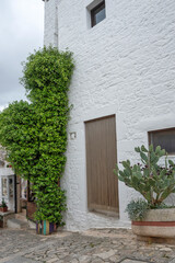 The Old town of Alberobello, Apulia Region, Italy