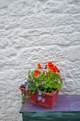 The Old town of Alberobello, Apulia Region, Italy