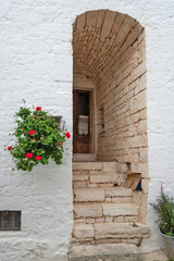 The Old town of Alberobello, Apulia Region, Italy