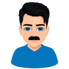 Fototapeta premium portrait of middle-aged charismatic man