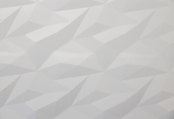 Abstract background. Geometric shapes with simple lines and angles, annotation of white triangles.
