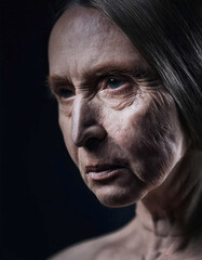 Obraz premium Old Lady