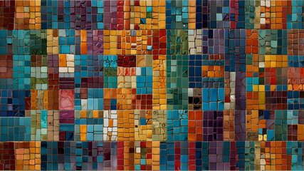 Fototapeta premium abstract background with squares
