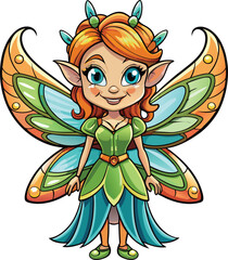 A Fairy cartoon character illustration