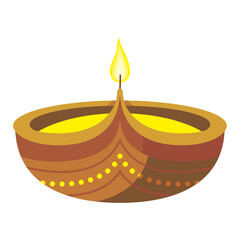 diwali diya clay lamp