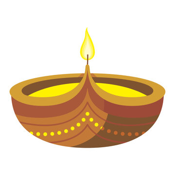 diwali diya clay lamp