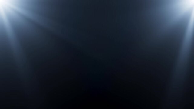 2 Music Video studio spotlight with light rays overlay background design elements [4K]