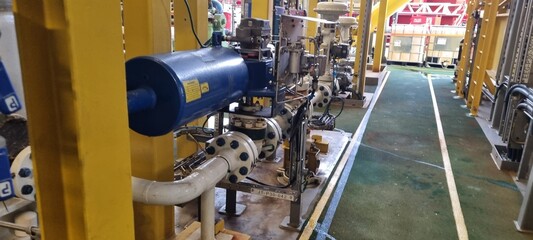 Oil and gas processing platform FPSO