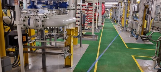 Oil and gas processing platform FPSO