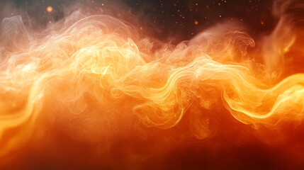 orange smoke texture background