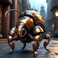 Steampunk Beetle Hybrid