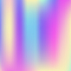 Holographic Texture. Neon Futuristic Brochure. Soft Pattern. Liquid Foil. Abstract Background. Purple Metal Gradient. Hipster Paper. Iridescent Background. Blue Holographic Texture