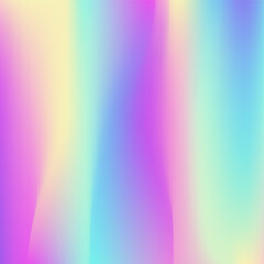 Hologram Background. Pop Spectrum Illustration. Metal Pattern. Chrome Cover. Girlie Light. Pearlescent Texture. Pink Retro Texture. Abstract Gradient. Violet Hologram Background