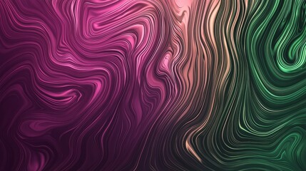 Obraz premium Colorful abstract background with flowing shiny lines creating a marble effect, perfect for websites, banners or social media posts