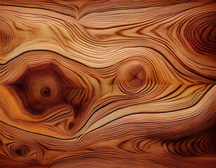 Fototapeta premium Rustic Wood Texture Emphasizing Natural Grains and Knots with Warm Autumnal Tint