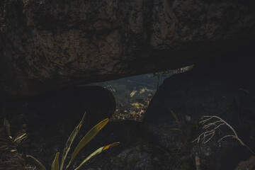 A stunning panoramic view of the Farallones mountains