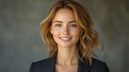 Obraz premium professional headshot of business woman
