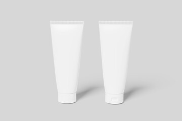 Cosmetic Tube Blank Mockup