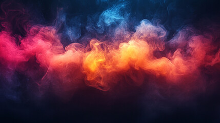 Fototapeta premium rainbow smoke texture background