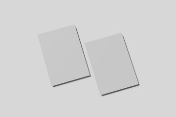Fototapeta premium Flyer Blank Mockup