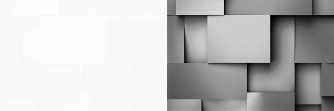 PNG Abstract geometric monochrome wall design