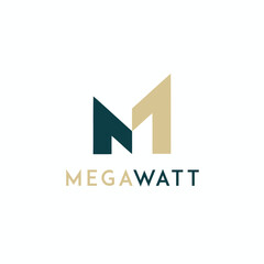 MW and WM Logo Architects M W Letter and Architects Modern Logotype 