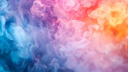 Fototapeta premium Abstract Colorful Smoke Background.