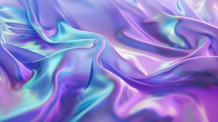 Obraz premium Abstract Iridescent Fabric Texture